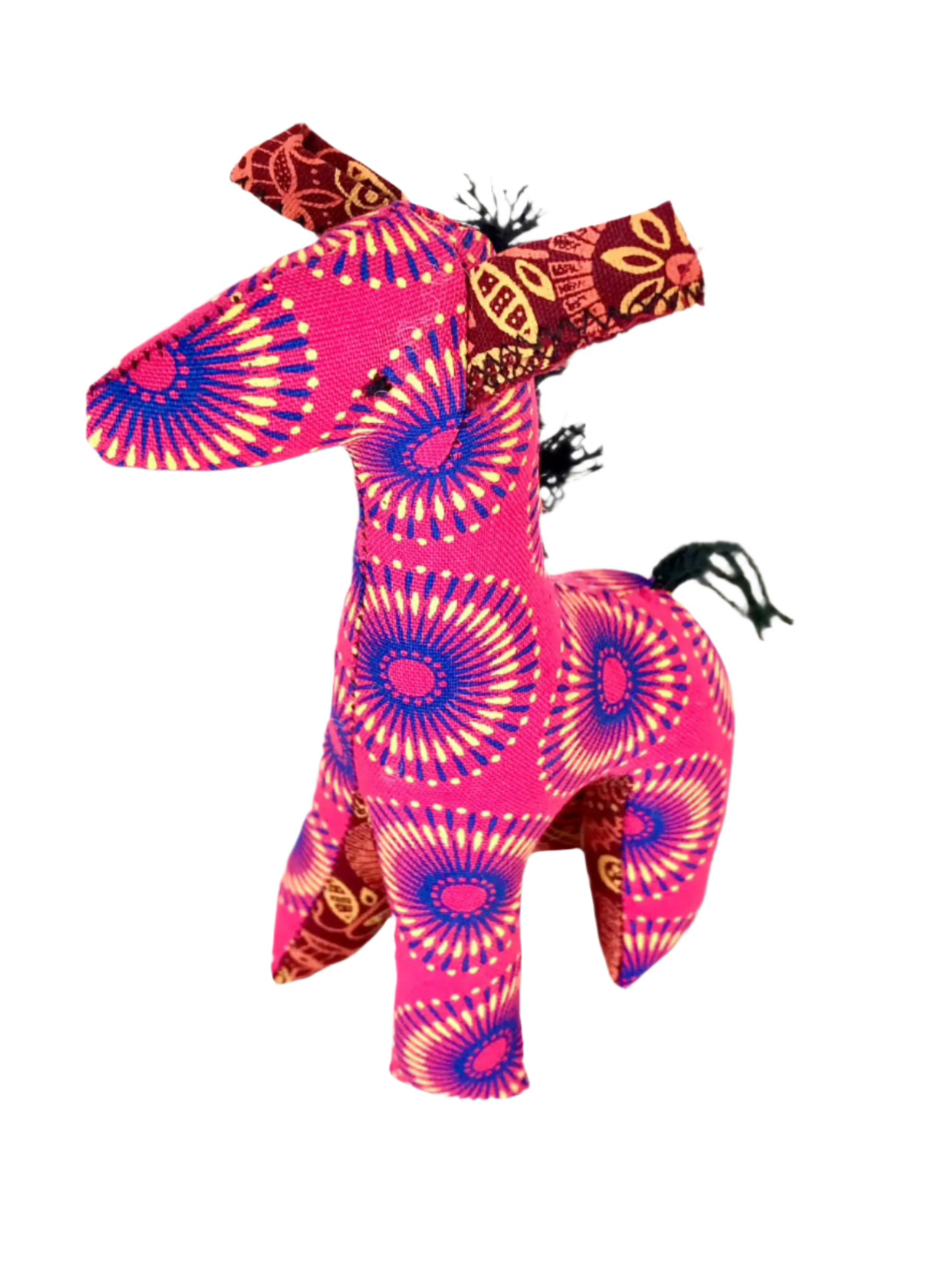3D Ornament - Giraffe - Pink