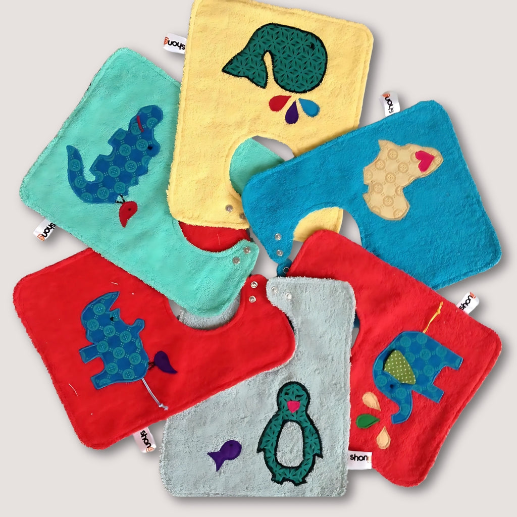 Baby Bib - Africa - multicolour