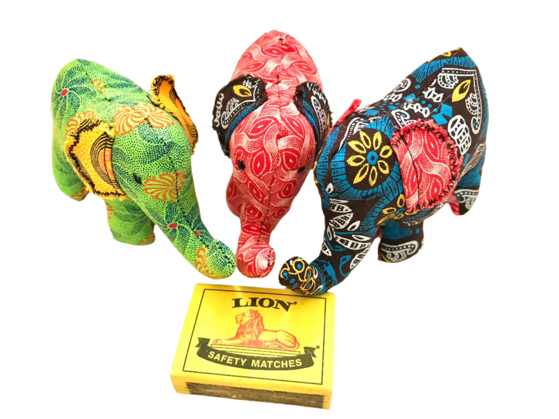 3D Ornament - Elephant - Green