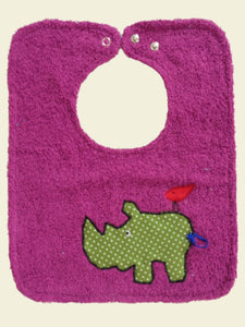 Baby Bib - Rhino