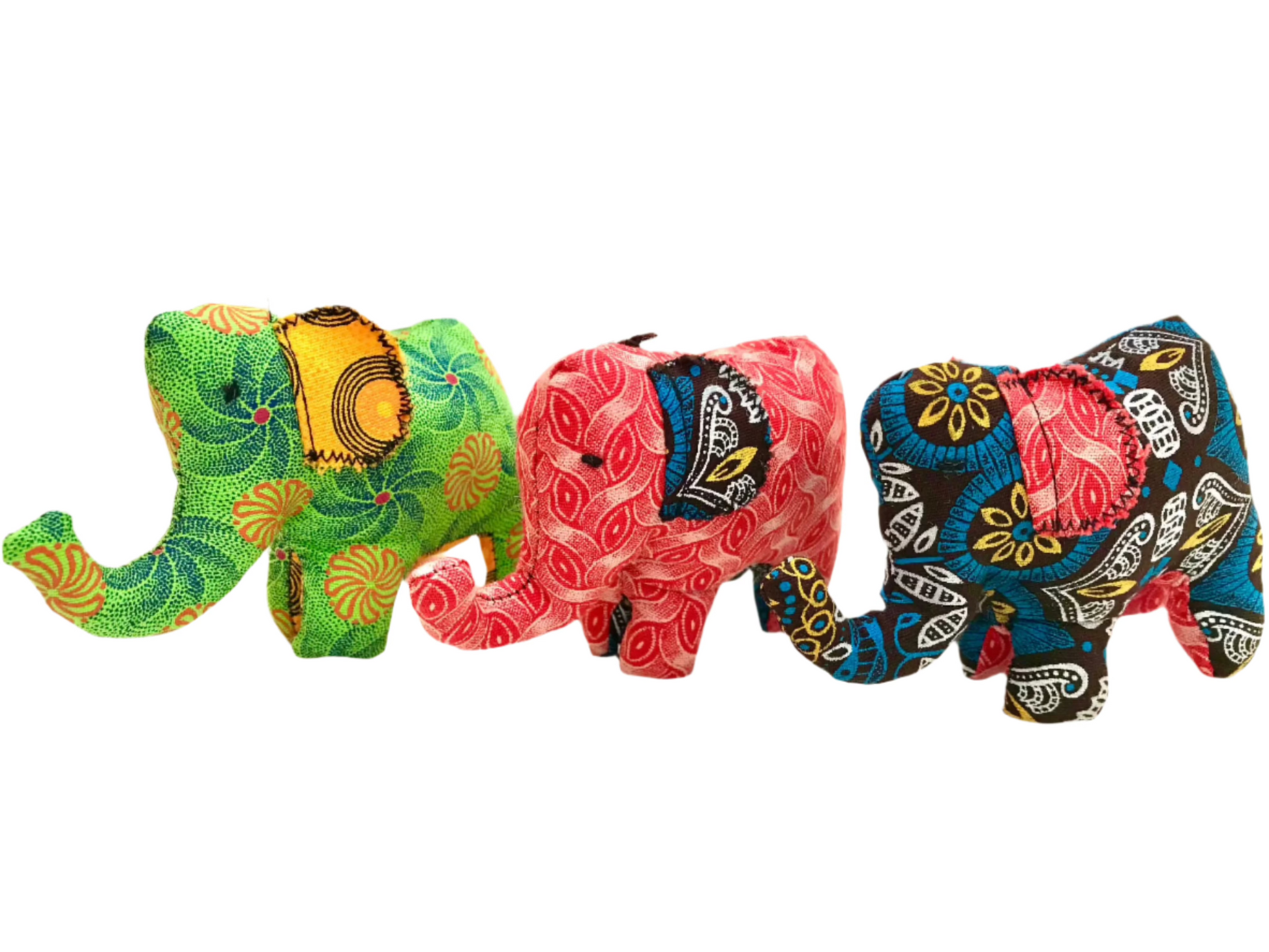 3D Ornament - Elephant - Green